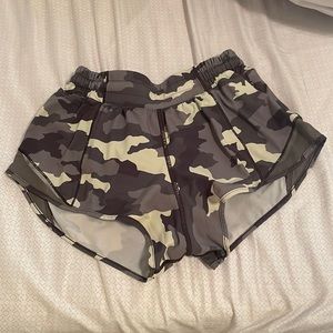 Lululemon camo shorts